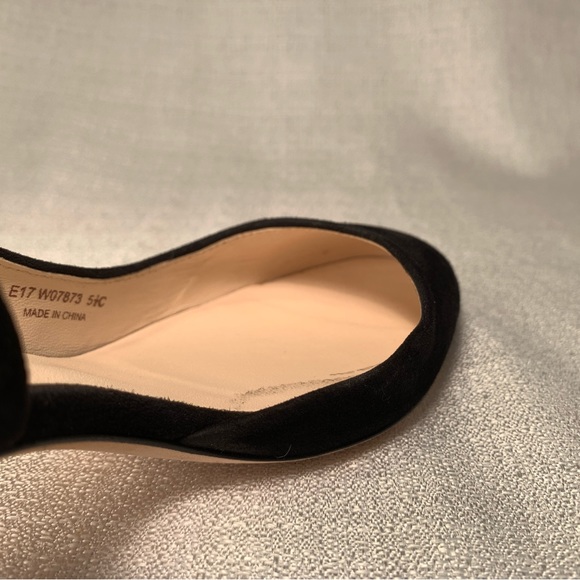 Cole Haan black genuine suede block heels. Never worn. - Picture 11 of 13